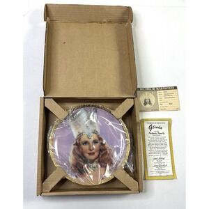 Glinda Plate 1989 Hamilton Collection Portraits from OZ Wizard of OZ NIB VTG